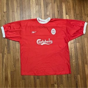 FC LIVERPOOL 1998 2000 HOME FOOTBALL SOCCER SHIRT JERSEY REEBOK VINTAGE MENS XXL